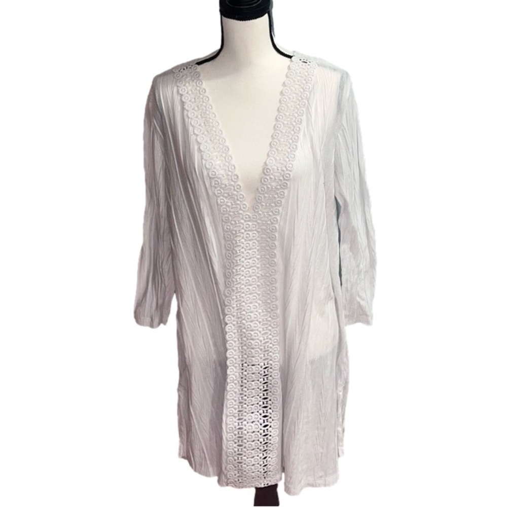 Catalina- White swim coverup